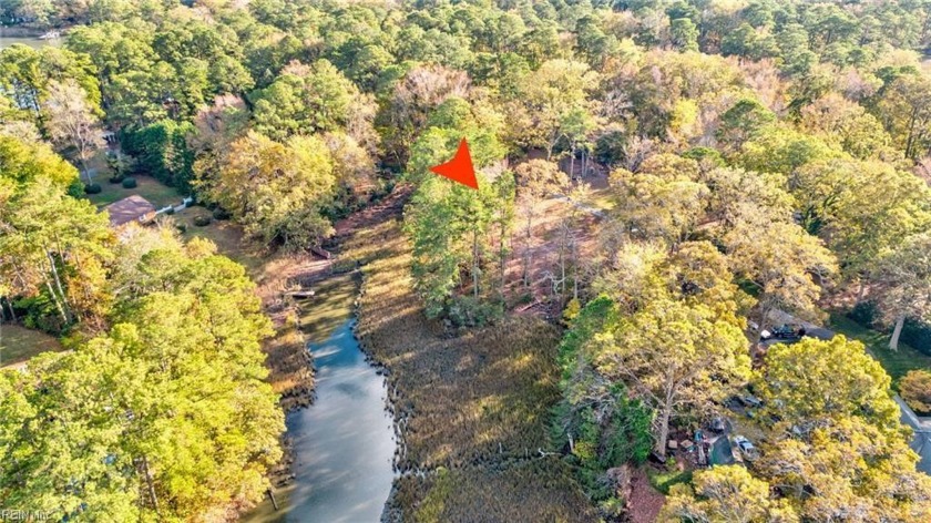 1.45 ACRES, APPROVED BUILDABLE LOT, WATERFRONT Beautiful wooded - Beach Lot for sale in Virginia Beach, Virginia on Beachhouse.com