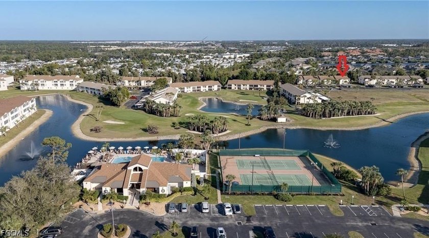 From the second floor lanai, enjoy the water and wooded views - Beach Condo for sale in Fort Myers, Florida on Beachhouse.com