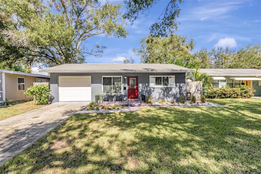 This charming 2-bedroom, 1-bath concrete block home is a true - Beach Home for sale in St. Petersburg, Florida on Beachhouse.com