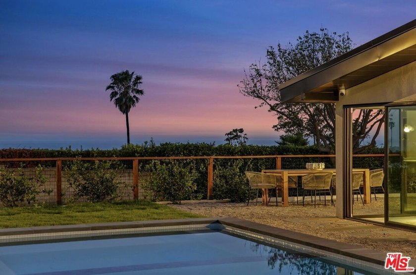 Welcome to this newly completed mid-century modern 4 bedroom, 3 - Beach Home for sale in Malibu, California on Beachhouse.com