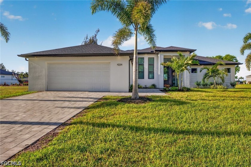 Welcome to this exceptional fully furnished, turnkey modern pool - Beach Home for sale in Cape Coral, Florida on Beachhouse.com