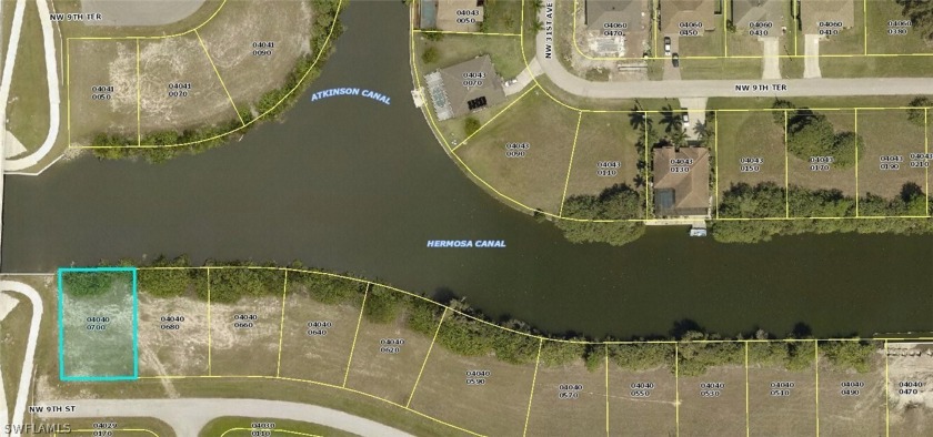 Great buildable NW Cape Coral Freshwater lot on a HUGE canal in - Beach Lot for sale in Cape Coral, Florida on Beachhouse.com
