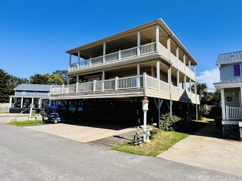 CUSTOM BUILT OCEAN VIEW KEY WEST BEACH HOUSE WITH WRAPAROUND - Beach Home for sale in Myrtle Beach, South Carolina on Beachhouse.com