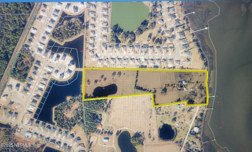 WATERFRONT DEVELOPMENT HERE IT IS. 18+/- ACRES and a DOCK in - Beach Home for sale in Fernandina Beach, Florida on Beachhouse.com