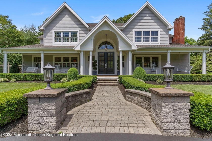 Offering stunning backyard sunsets and so much more, this home - Beach Home for sale in Rumson, New Jersey on Beachhouse.com