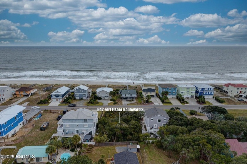 The perfect coastal living opportunity! This exceptional 70' - Beach Lot for sale in Kure Beach, North Carolina on Beachhouse.com