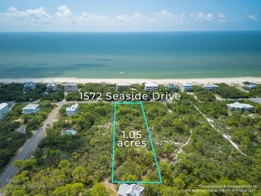 Gorgeous location of this one acre 1st Tier Lot in the - Beach Lot for sale in St. George Island, Florida on Beachhouse.com