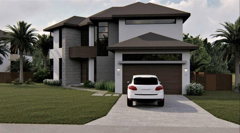 Renderings included for a brand-new luxury waterfront residence - Beach Home for sale in Ocean Ridge, Florida on Beachhouse.com