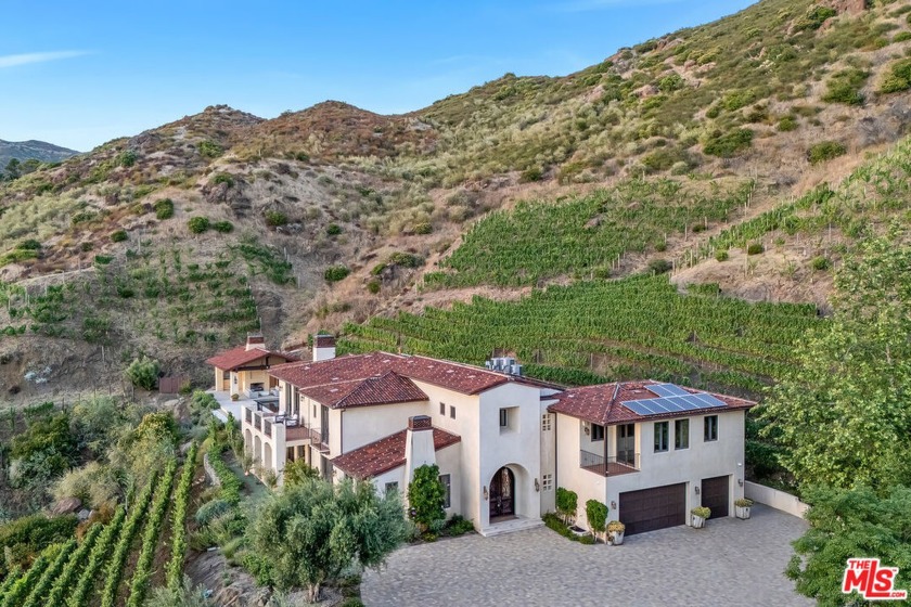 This exceptional 10-acre vineyard estate is nestled in the Santa - Beach Home for sale in Malibu, California on Beachhouse.com