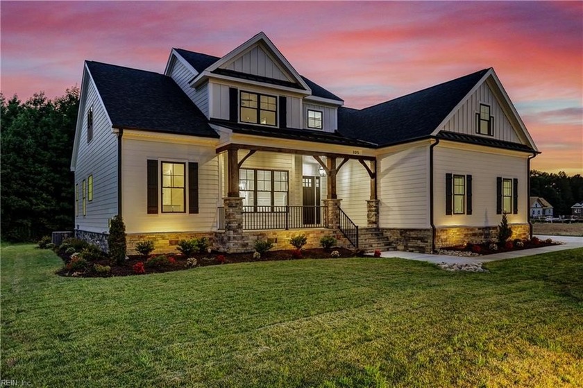 Beautifully designed waterfront home on a .8-acre lot offering - Beach Home for sale in Yorktown, Virginia on Beachhouse.com