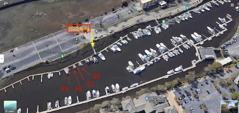 This is your chance if you are a catamaran owner. This is slip - Beach Lot for sale in Charleston, South Carolina on Beachhouse.com