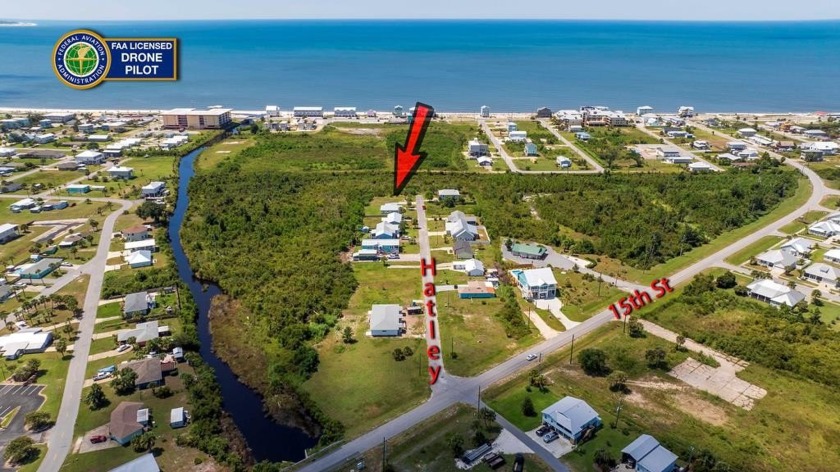 Really nice lot location with a POSSIBLE GULF VIEW from an - Beach Lot for sale in Mexico Beach, Florida on Beachhouse.com