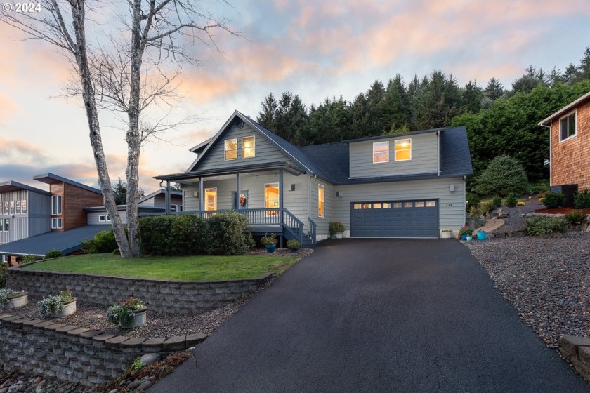 Situated in an exclusive gated community, this well-maintained - Beach Home for sale in Otter Rock, Oregon on Beachhouse.com