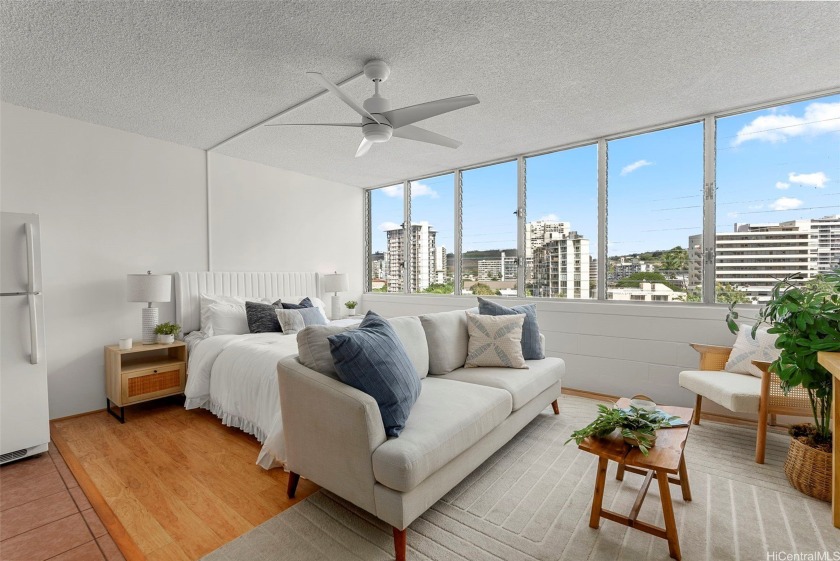 Enjoy serene mountain views from this well-maintained studio/1 - Beach Condo for sale in Honolulu, Hawaii on Beachhouse.com