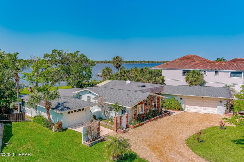 Spacious Mid Century 4/3 concrete block Intracoastal Waterway - Beach Home for sale in Ormond Beach, Florida on Beachhouse.com