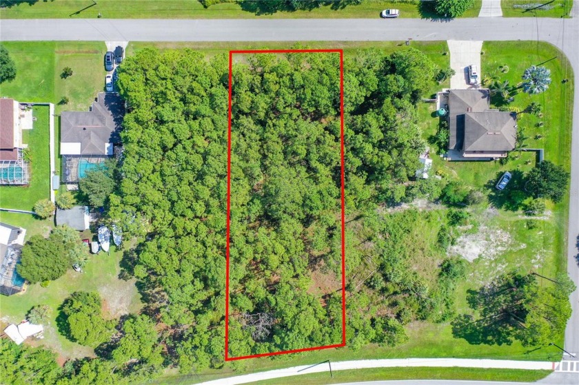 Great opportunity to build your custom dream home on an .46 acre - Beach Lot for sale in North Port, Florida on Beachhouse.com