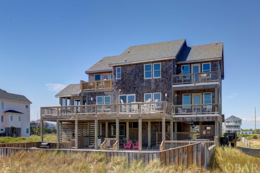 This oceanfront beauty has panoramic ocean to sound views in - Beach Home for sale in Hatteras Island, North Carolina on Beachhouse.com