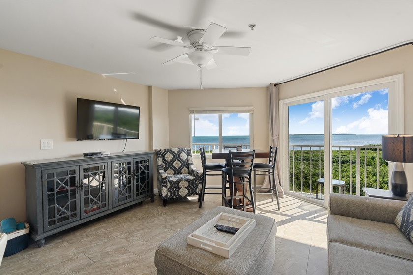 TWO oceanfront balconies with Stunning ocean views in this 2/2 D - Beach Condo for sale in Key Largo, Florida on Beachhouse.com