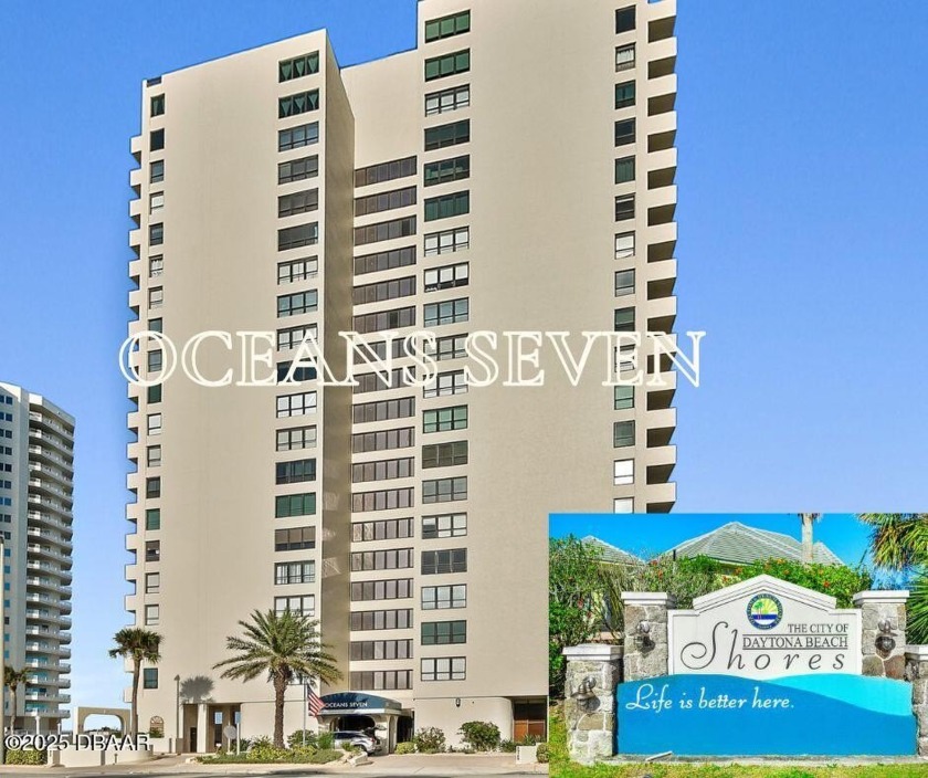 19TH FLOOR!! DIRECT OCEANFRONT -RARELY AVAILABLE- 3 BEDROOM/3 - Beach Condo for sale in Daytona Beach Shores, Florida on Beachhouse.com