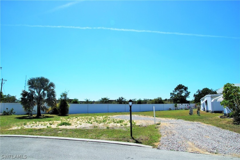Rare opportunity to place a new home in Six Lakes Country Club - Beach Lot for sale in North Fort Myers, Florida on Beachhouse.com