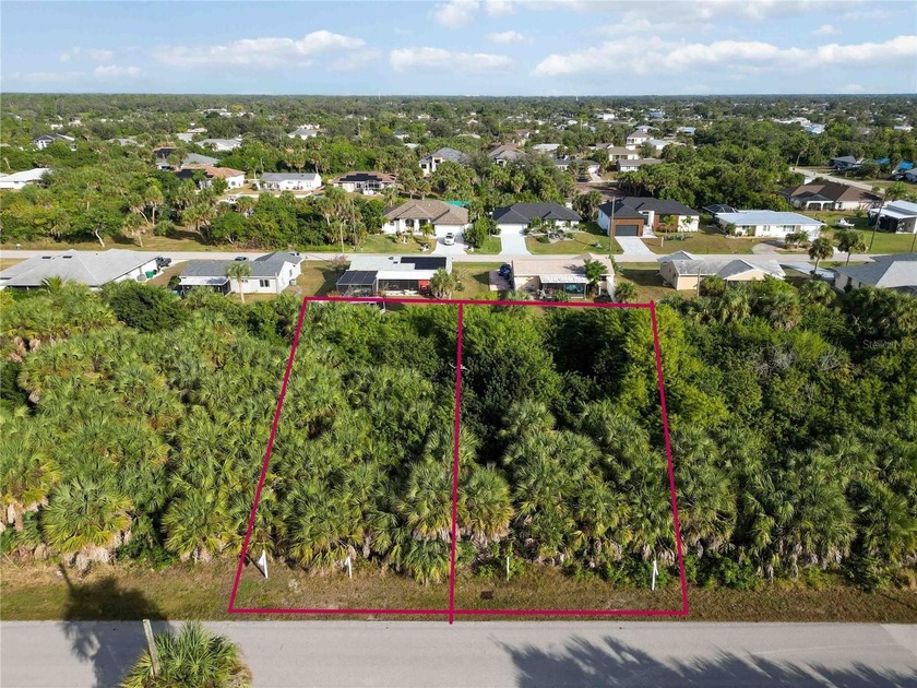 Discover an excellent opportunity to own two adjacent inland - Beach Lot for sale in Port Charlotte, Florida on Beachhouse.com