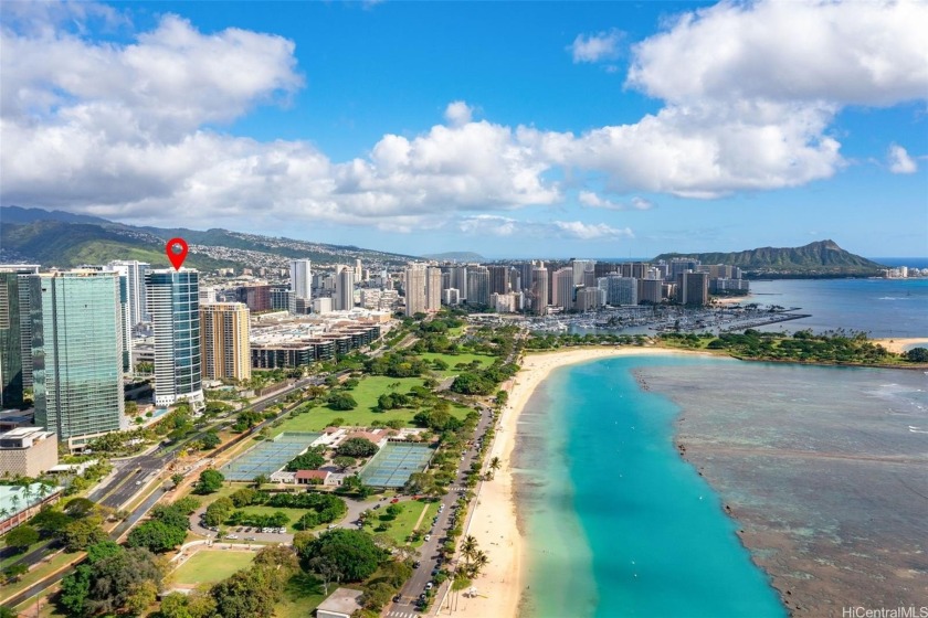 Welcome to this modern high-floor unit in a prestigious Kakaako - Beach Condo for sale in Honolulu, Hawaii on Beachhouse.com