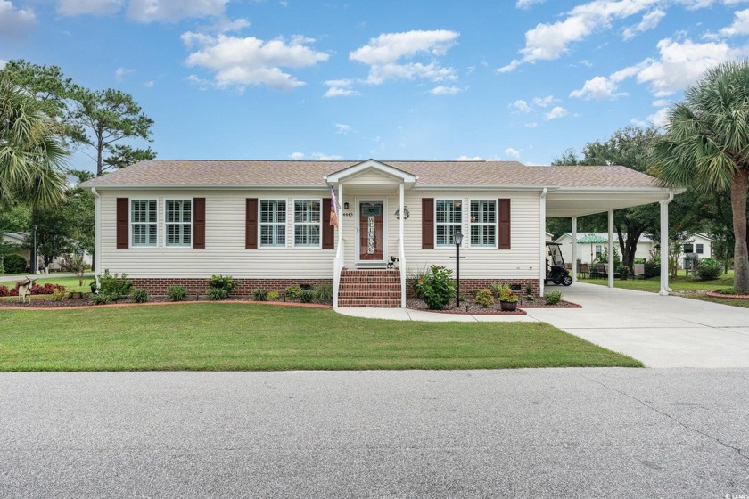 Beautiful homes in a gated, active 55+ community, on a corner - Beach Home for sale in Little River, South Carolina on Beachhouse.com