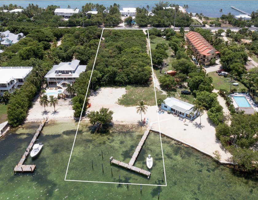 Experience breathtaking sunsets throughout the year on this - Beach Lot for sale in Lower Matecumbe Key, Florida on Beachhouse.com