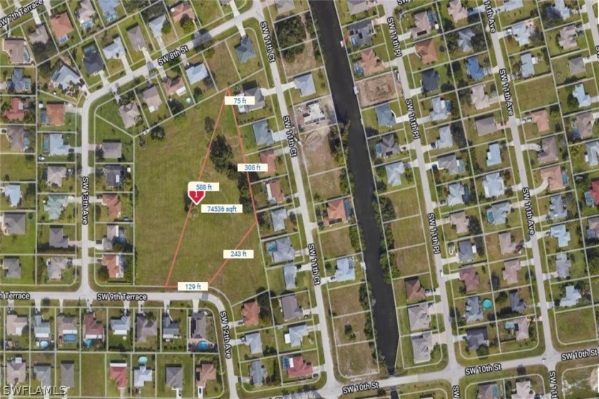 Price Reduced on this magnificent 1.71-Acre property. Cleared & - Beach Lot for sale in Cape Coral, Florida on Beachhouse.com
