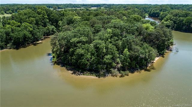 Private parcel on a peninsula overlooking Whiting Creek close to - Beach Lot for sale in Locust Hill, Virginia on Beachhouse.com