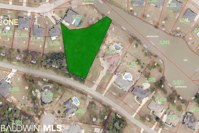 Beautiful 1 acre lot in The Lakes Subdivision just 4 miles north - Beach Lot for sale in Spanish Fort, Alabama on Beachhouse.com