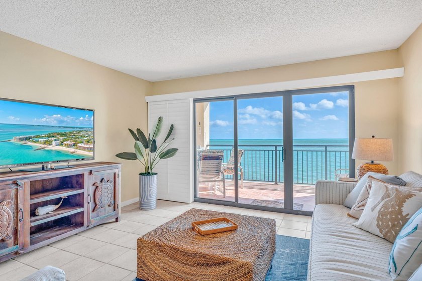 This spacious 2-bedroom, 2-bath oceanfront condo is ideally - Beach Condo for sale in Key Colony Beach, Florida on Beachhouse.com