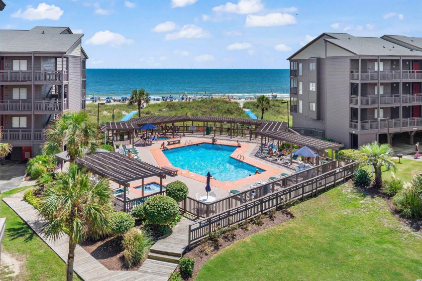 Oceanside, ocean & pool view, top floor condominium in popular - Beach Condo for sale in North Myrtle Beach, South Carolina on Beachhouse.com