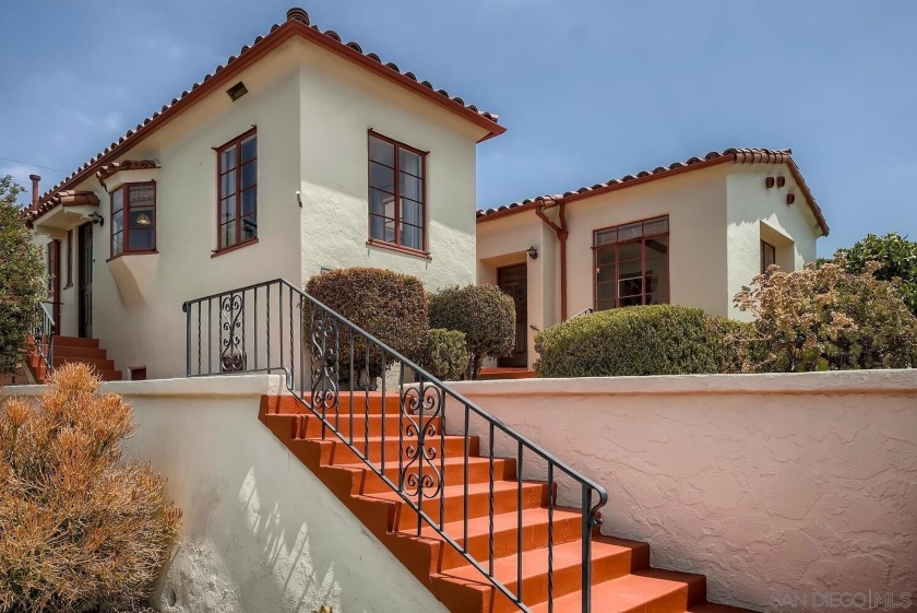 Exquisite 1930's Spanish Eclectic home with views to Point Loma - Beach Home for sale in San Diego, California on Beachhouse.com