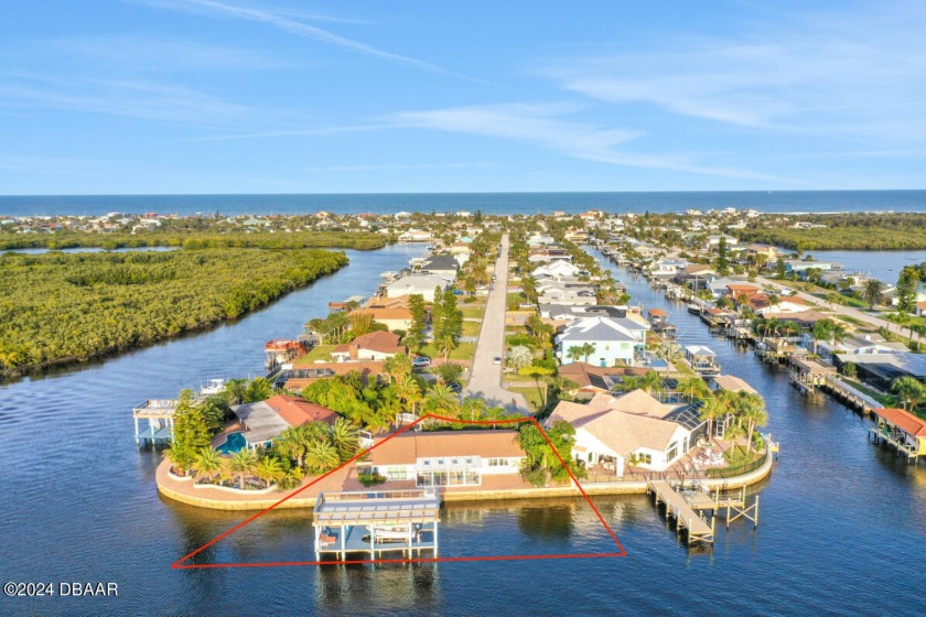 181 FT DIRECT INTRACOASTAL FRONTAGE IN PONCE INLET!  Introducing - Beach Home for sale in Ponce Inlet, Florida on Beachhouse.com