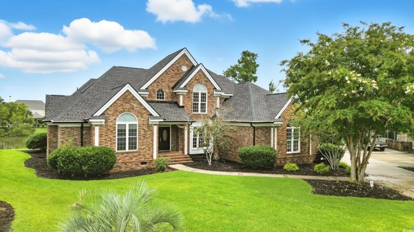 Elegant 4BR/4.5BA all-brick home in Plantation Point on a 0 - Beach Home for sale in Myrtle Beach, South Carolina on Beachhouse.com