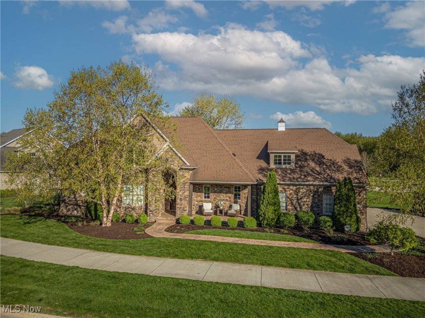Exceptional luxury living on the 3rd green of private Red Tail - Beach Home for sale in Avon, Ohio on Beachhouse.com