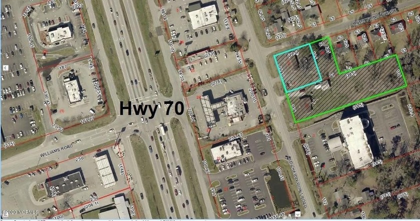 Location! Location! Location! 1.483 Acres on 3 parcels being - Beach Lot for sale in New Bern, North Carolina on Beachhouse.com