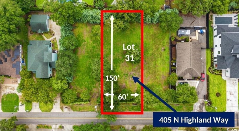 RARE OPPORTUNITY EAST OF KINGS HIGHWAY! Move in this Spring! Buy - Beach Lot for sale in Myrtle Beach, South Carolina on Beachhouse.com