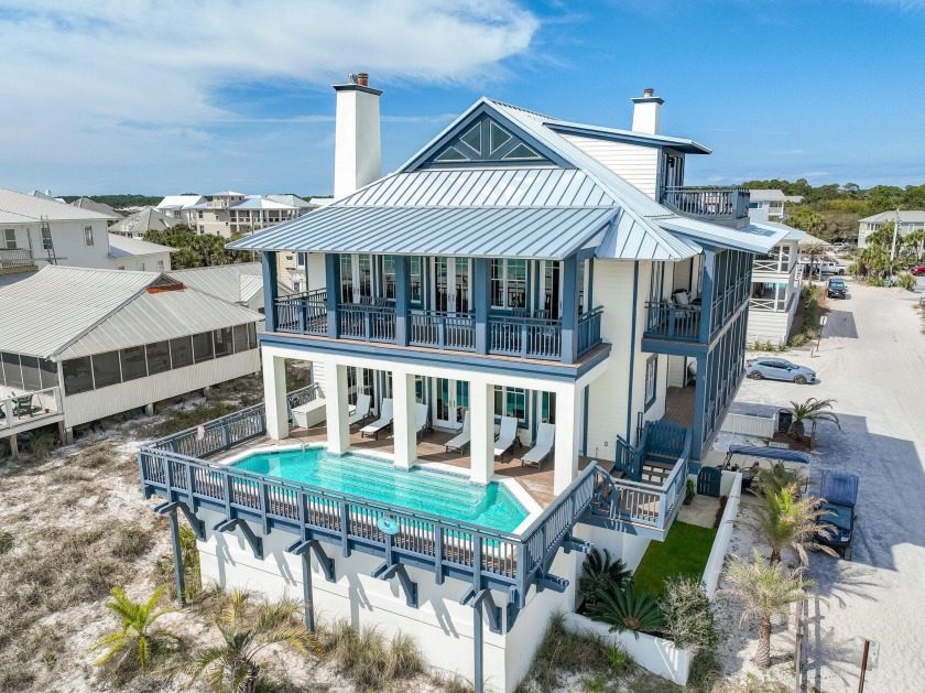 This custom-designed home, positioned on the Emerald Coast in - Beach Home for sale in Santa Rosa Beach, Florida on Beachhouse.com