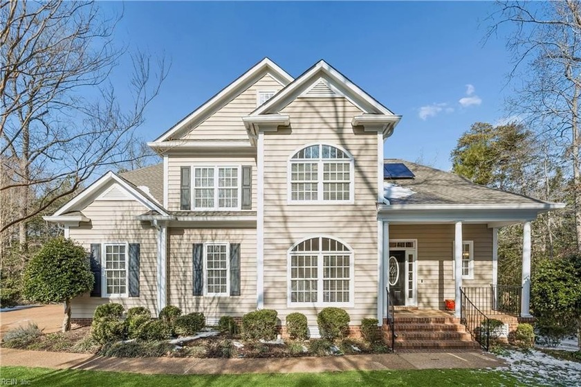 Nestled on a 1.2-acre cul-de-sac lot in Stonehouse, this 2817 sq - Beach Home for sale in Toano, Virginia on Beachhouse.com