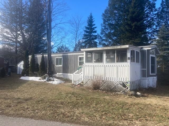 Updated two bedroom, one bath mobile and a nice lot in Michigan - Beach Home for sale in Charlevoix, Michigan on Beachhouse.com