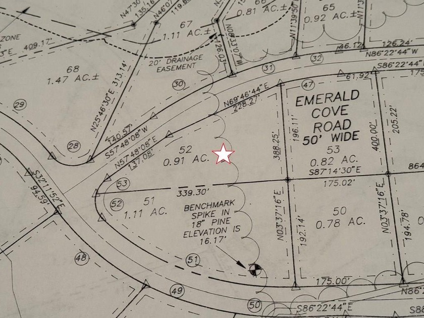 Wonderful corner lot in wonderful Twin Harbors on the Bay! Level - Beach Lot for sale in Reedville, Virginia on Beachhouse.com