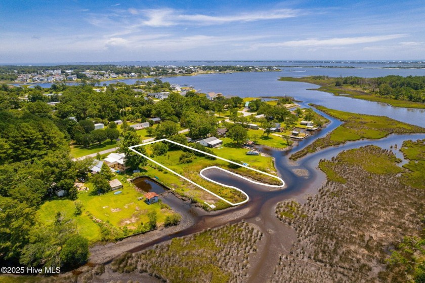 Experience coastal living with this rare unrestricted waterfront - Beach Lot for sale in Newport, North Carolina on Beachhouse.com