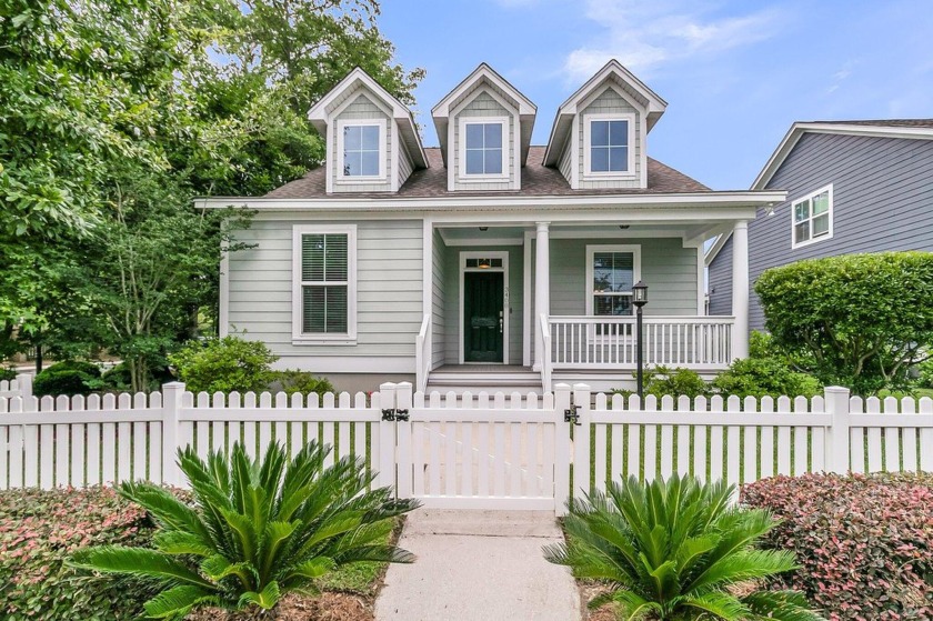 Tucked at the end of the row of homes, this home offers a rare - Beach Home for sale in Mount Pleasant, South Carolina on Beachhouse.com