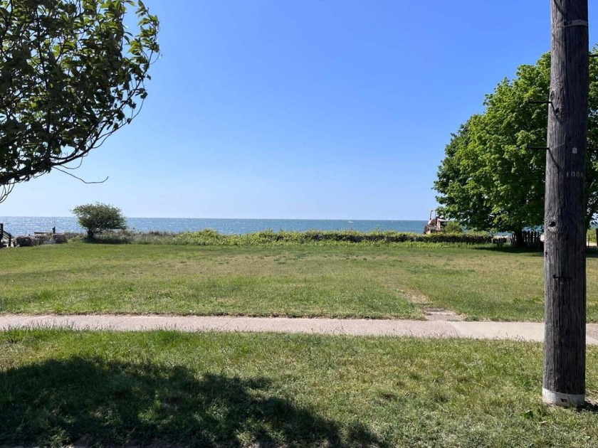 Sweeping view of Lake Michigan on this buildable lot, feet away - Beach Lot for sale in Saint Joseph, Michigan on Beachhouse.com