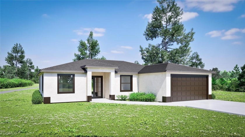 This brand-new 4-bedroom, 2-bath home features an open floor - Beach Home for sale in Lehigh Acres, Florida on Beachhouse.com