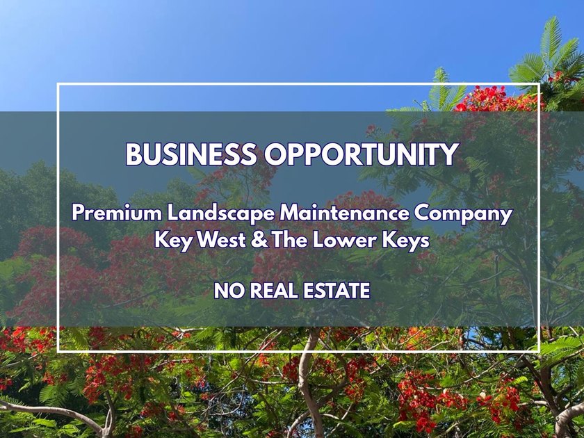 Well-established, profitable landscape maintenance business - Beach Lot for sale in Key West, Florida on Beachhouse.com