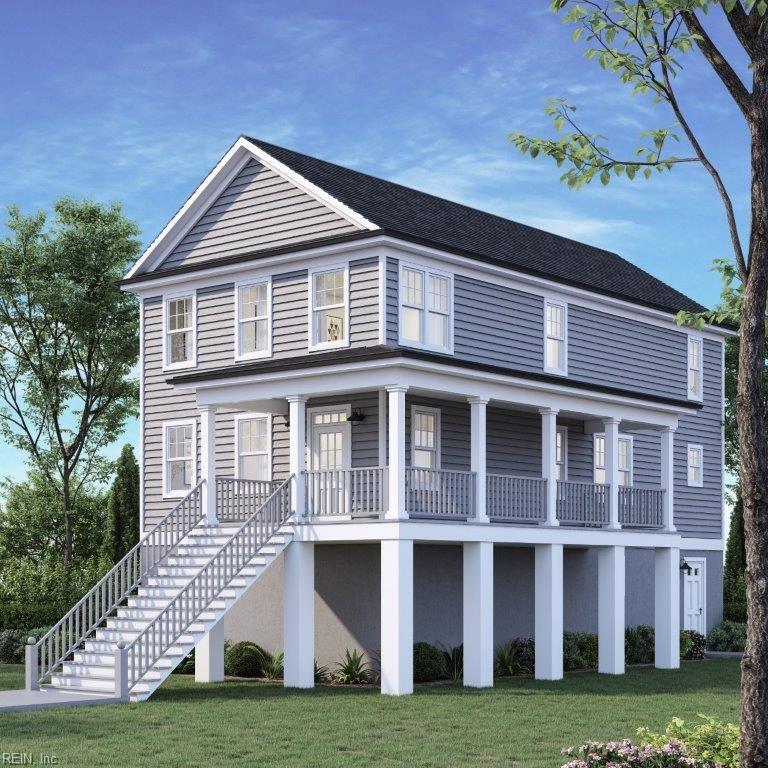Brand new construction with open floor plan.  Huge front porch - Beach Home for sale in Norfolk, Virginia on Beachhouse.com