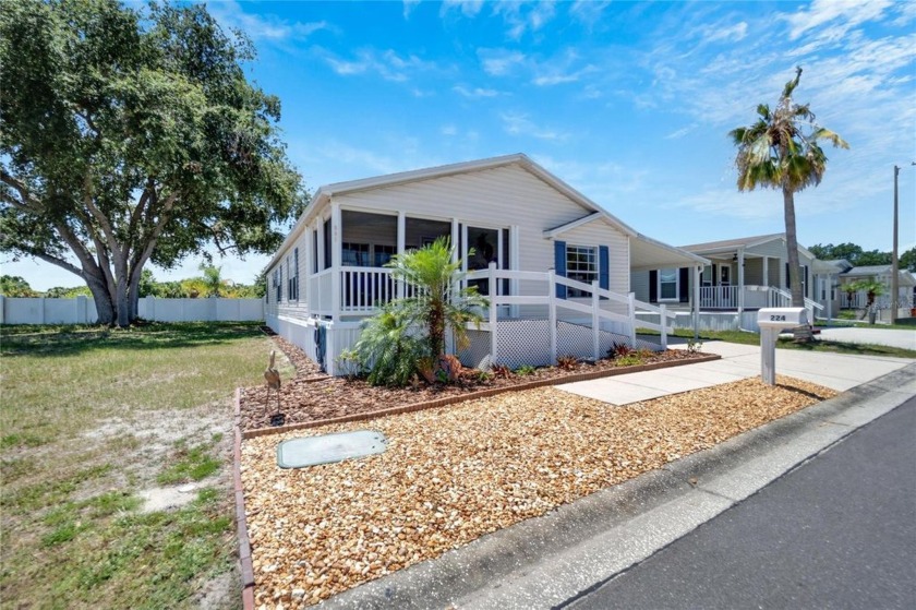 Meticulously maintained and thoughtfully updated, this 55+ home - Beach Home for sale in Apollo Beach, Florida on Beachhouse.com